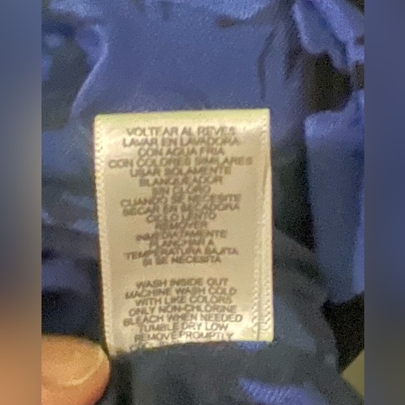 Daisy Fuentes Black & Blue Floral V-Neck Tunic - Picture 5 of 5